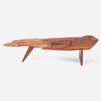 George Nakashima (American, 1905-1990) "Slab I" Coffee Table, New Hope, Pennsylvania, 1970