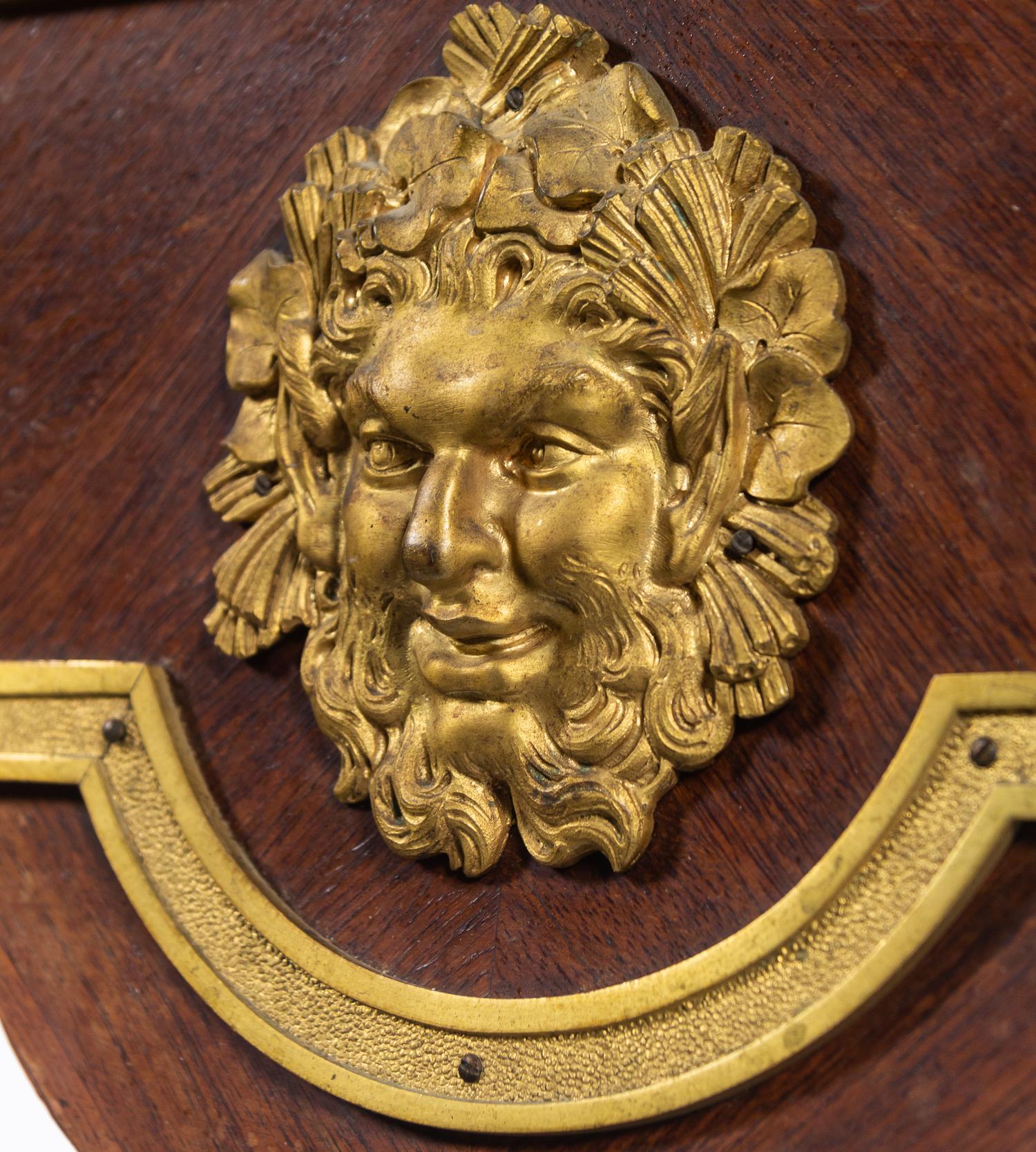 A Louis XV Style Gilt Bronze Mounted Kingwood Bureau Plat