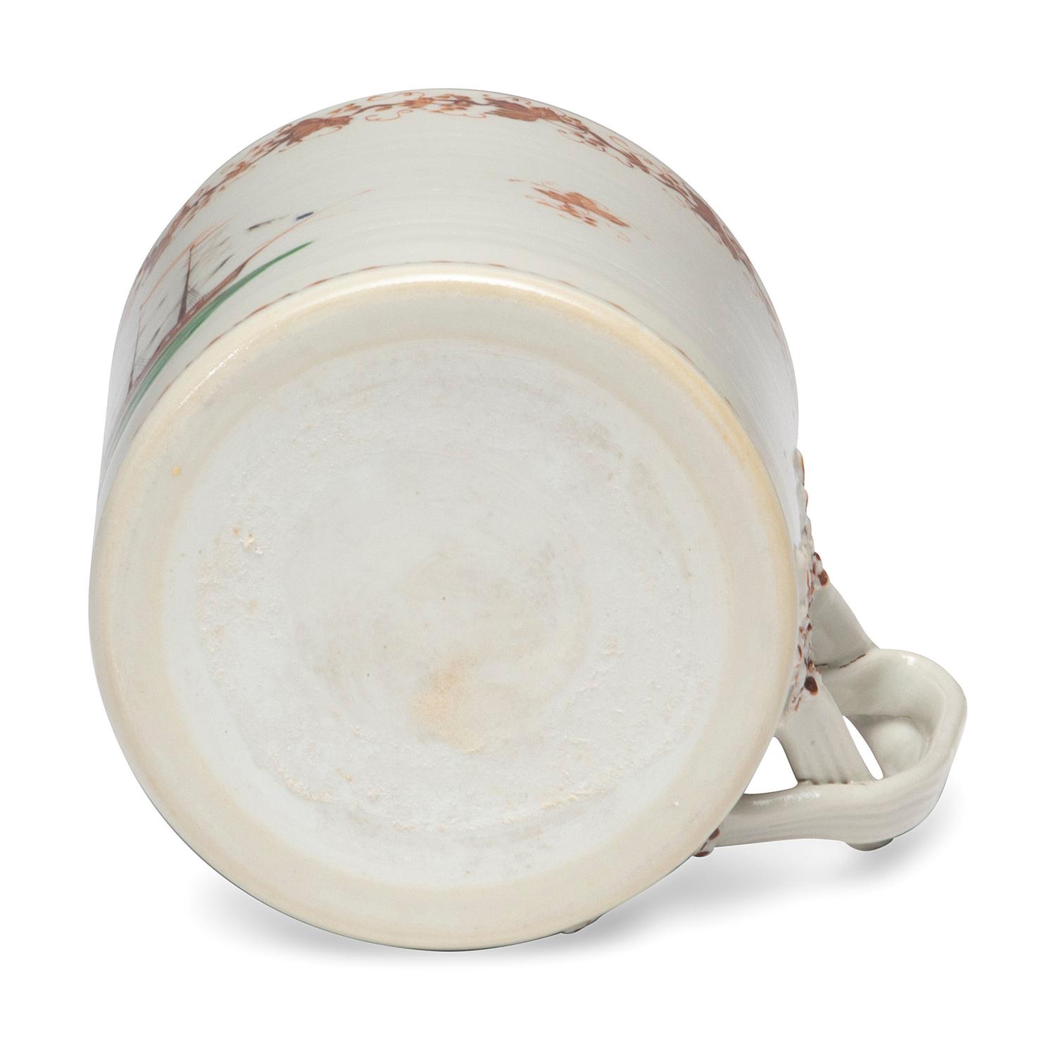 A Chinese Export Porcelain Mug for the American Market