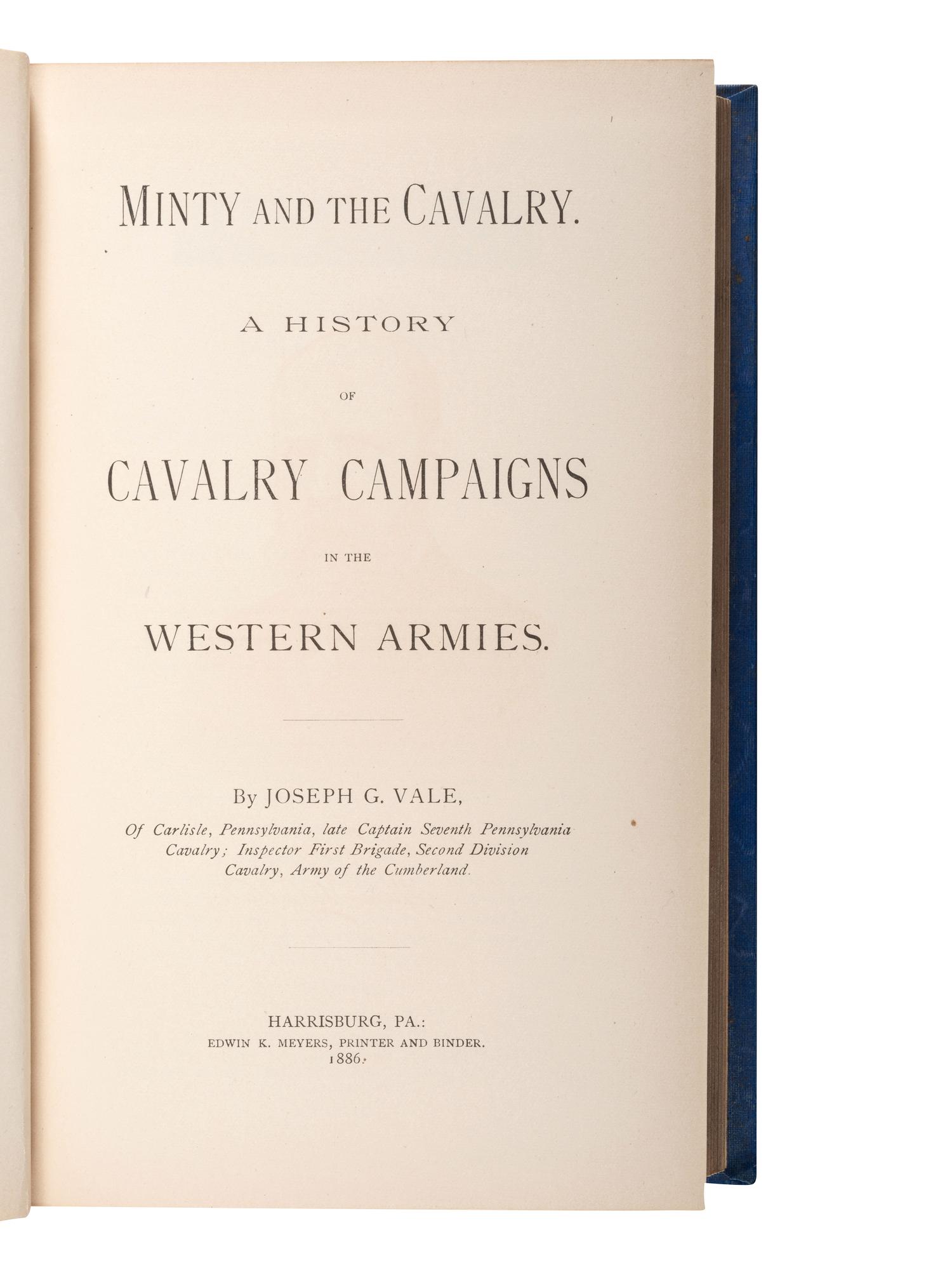 [CIVIL WAR - OHIO]. TOURGEE, Albion W. The Story of a Thousand. Buffalo: S. McGerald & Son, 1896.