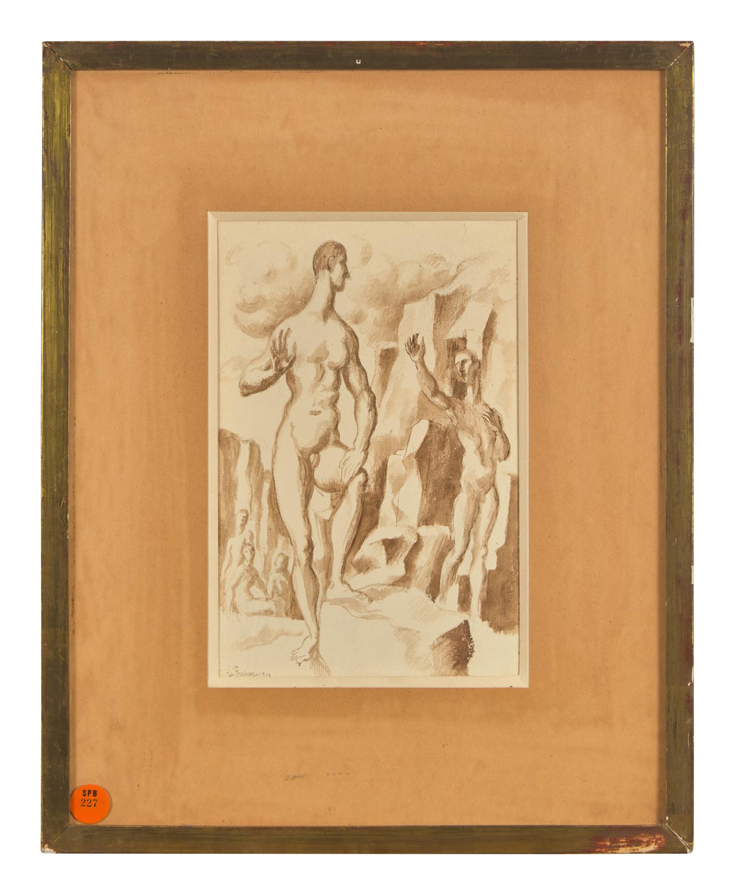 Étude pour Hommage au Greco , 1921