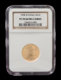 A United States 1998-W Eagle $10 Gold Proof
