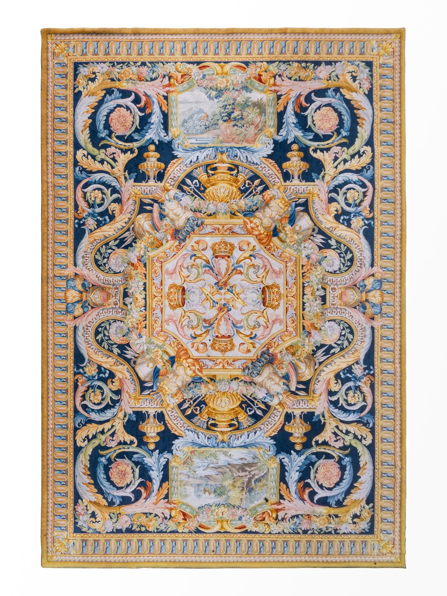 A Pair of Custom Savonnerie Style Carpets