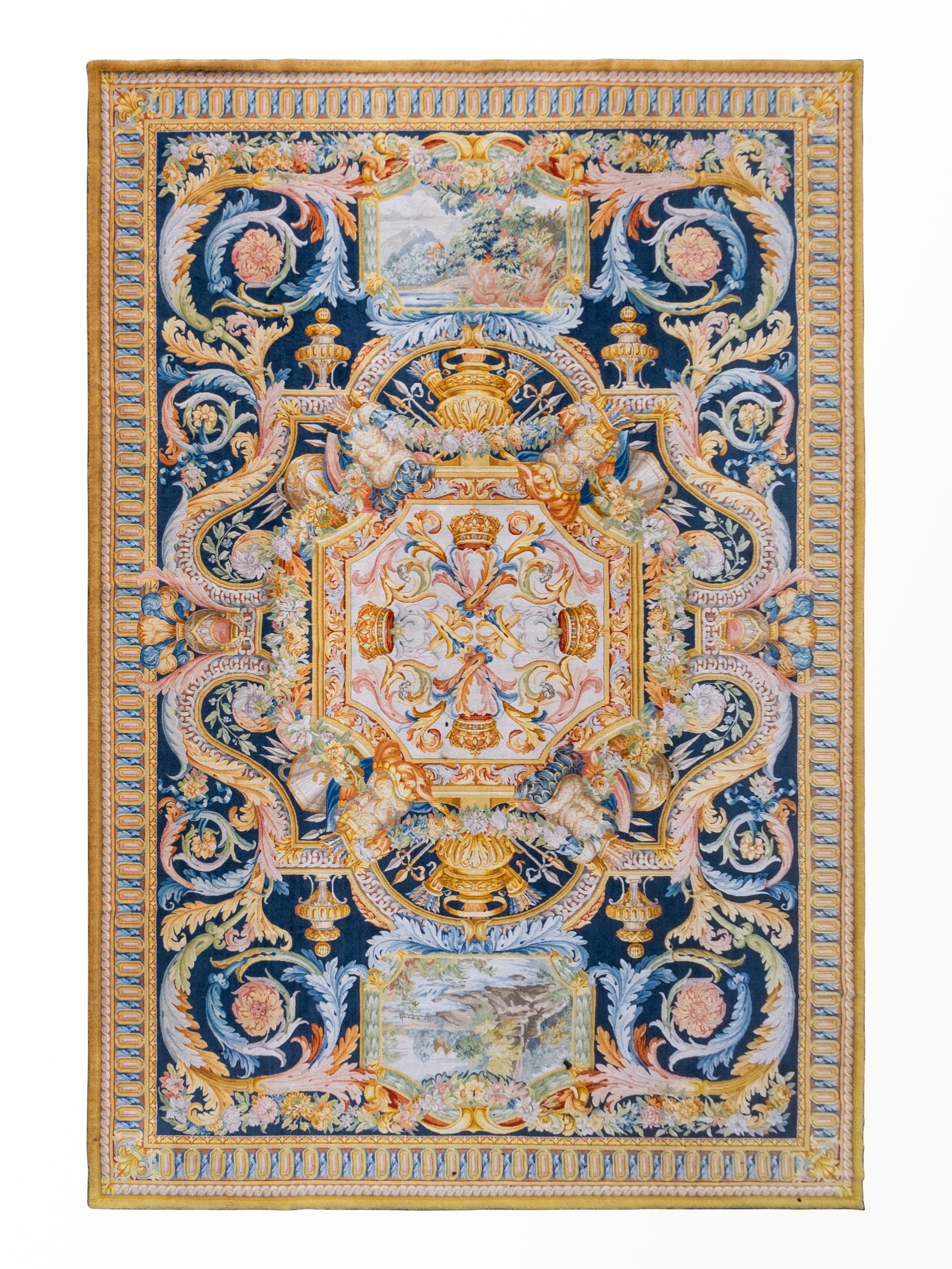 A Pair of Custom Savonnerie Style Carpets