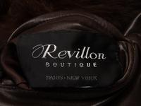 Revillon, Reversible Sheared Mink Coat & Headband