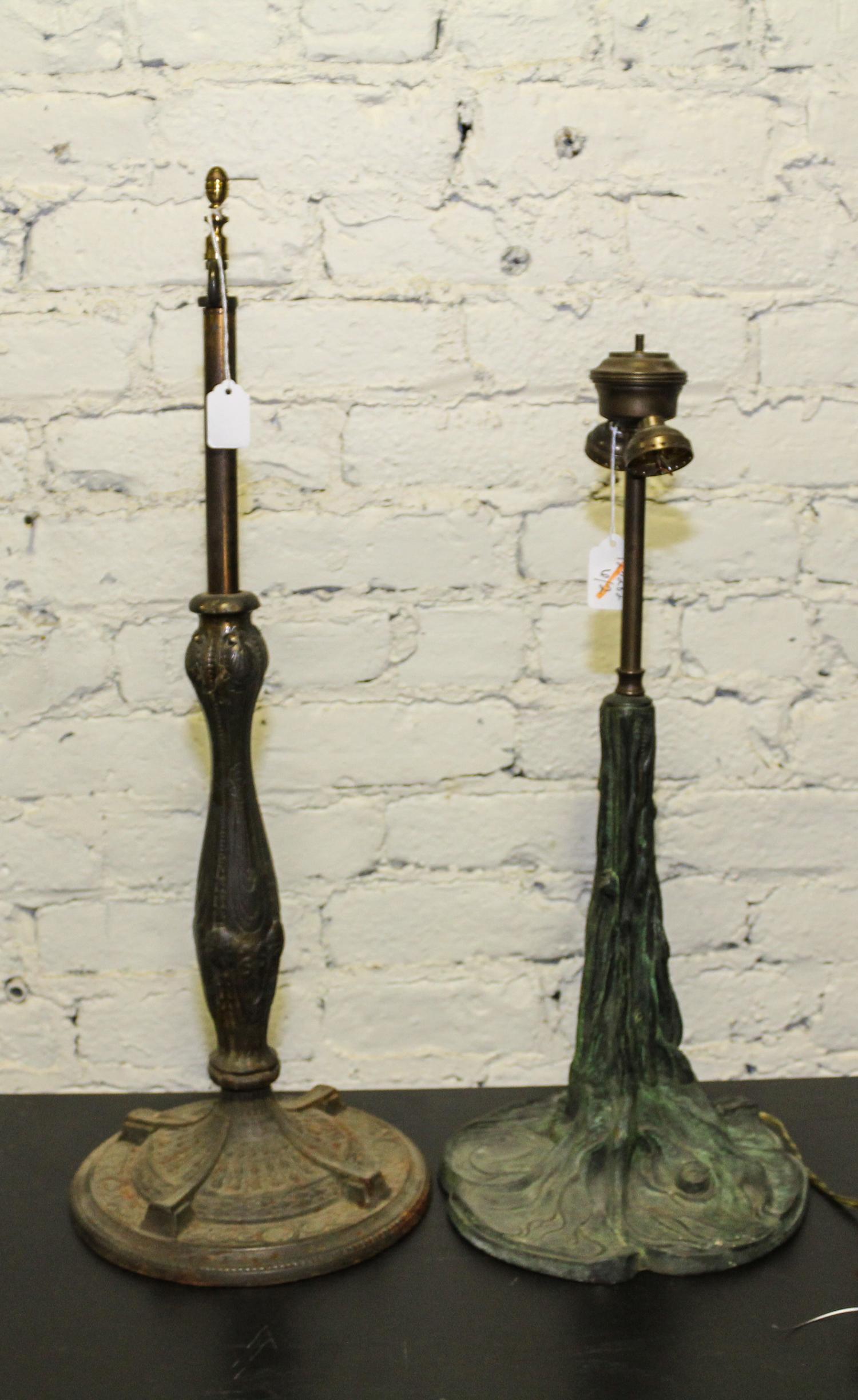 A Pair of Lamp Bases