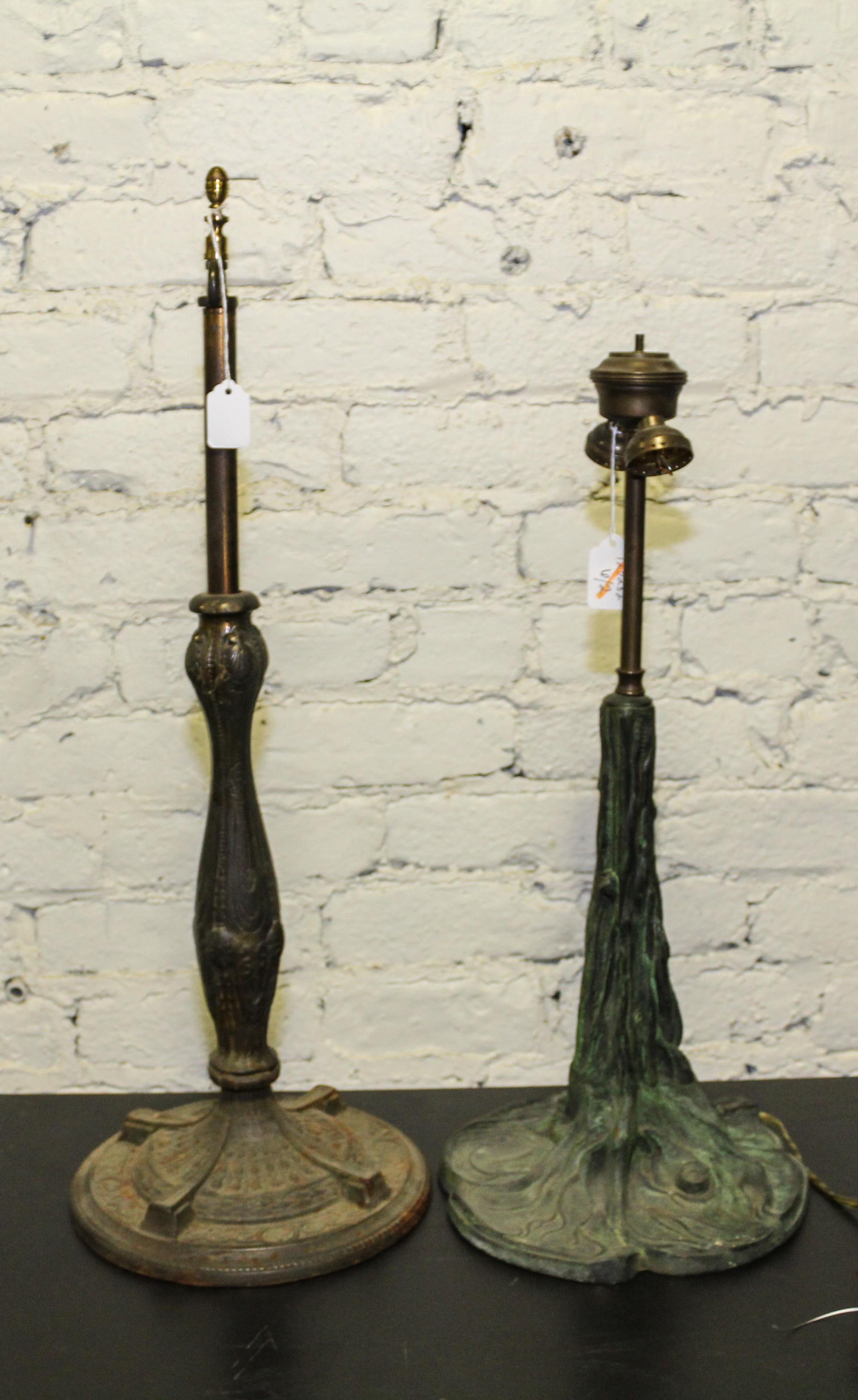 A Pair of Lamp Bases