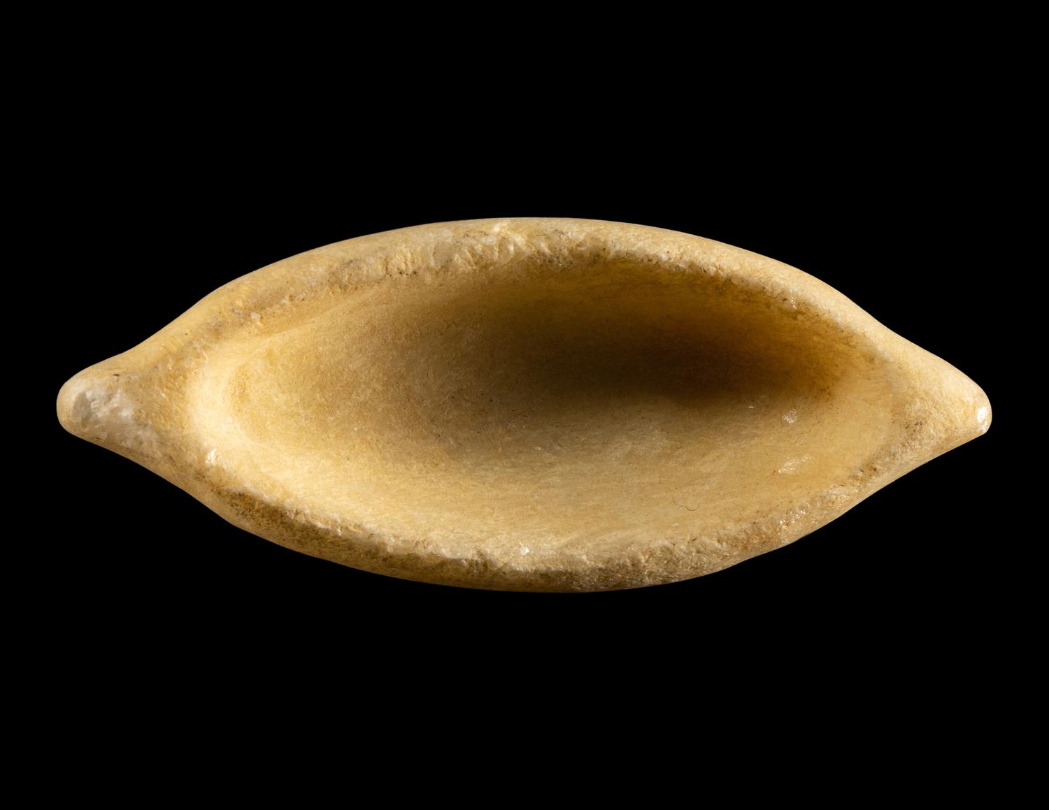 An Egyptian Alabaster Model Boat