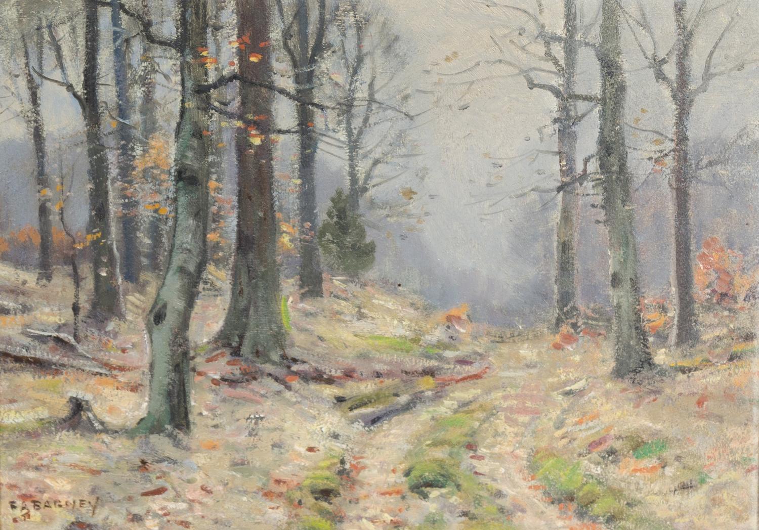 Frank Barney, (American, 1862-1954), Gray Day, Chestnut Ridge