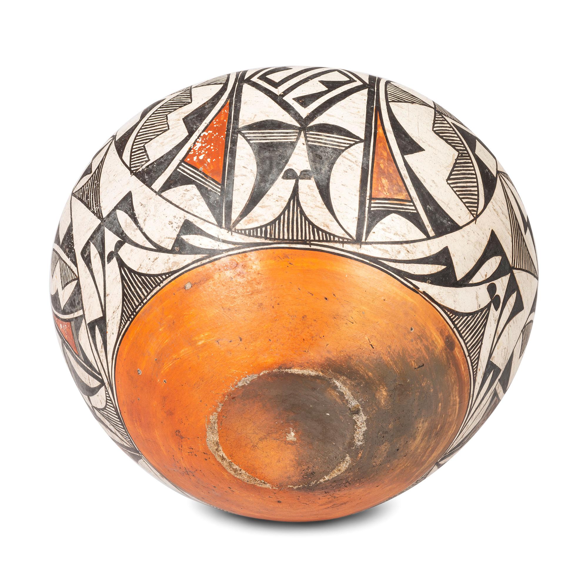 Acoma Polychrome Pottery Jar