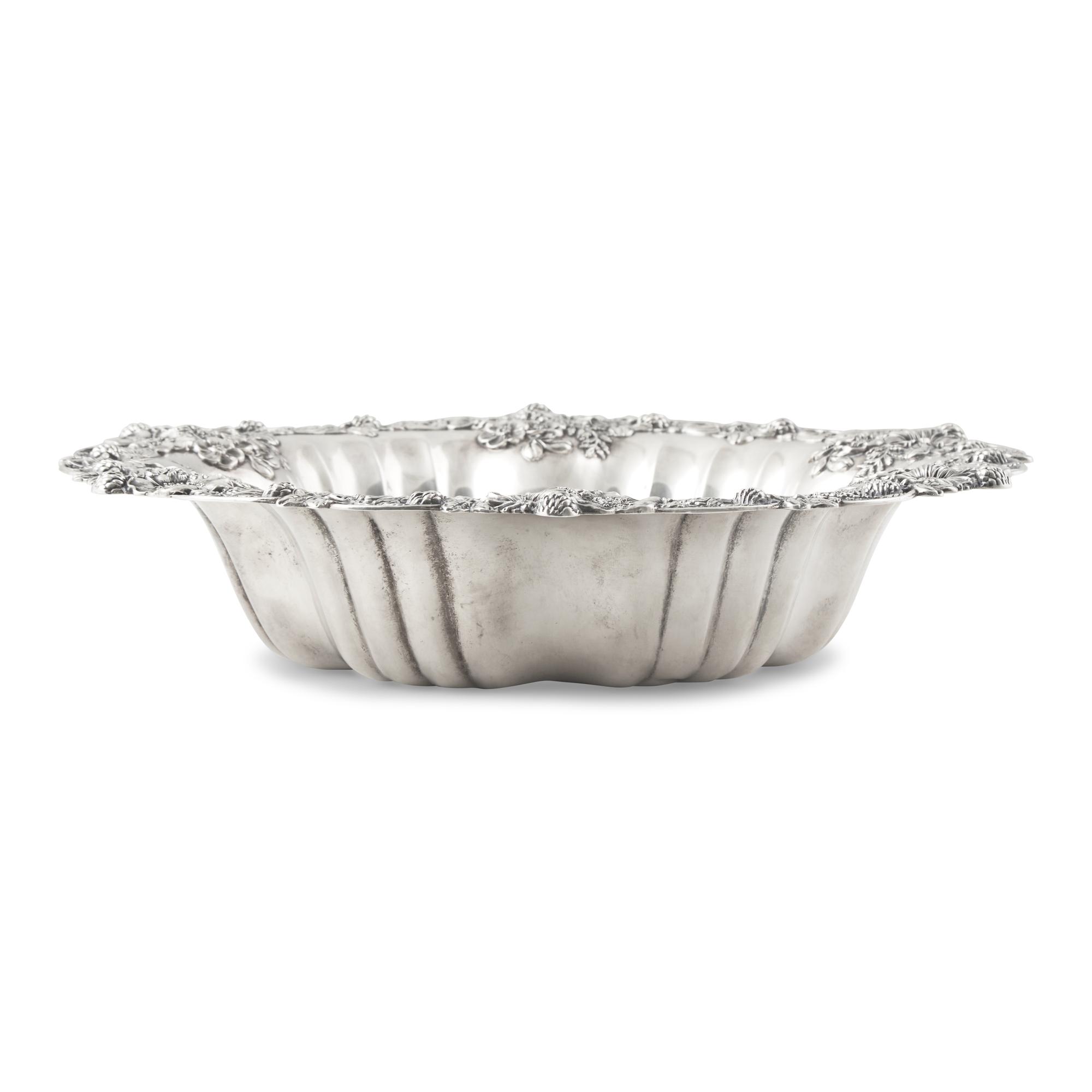 An American Silver Reticulated Bowl