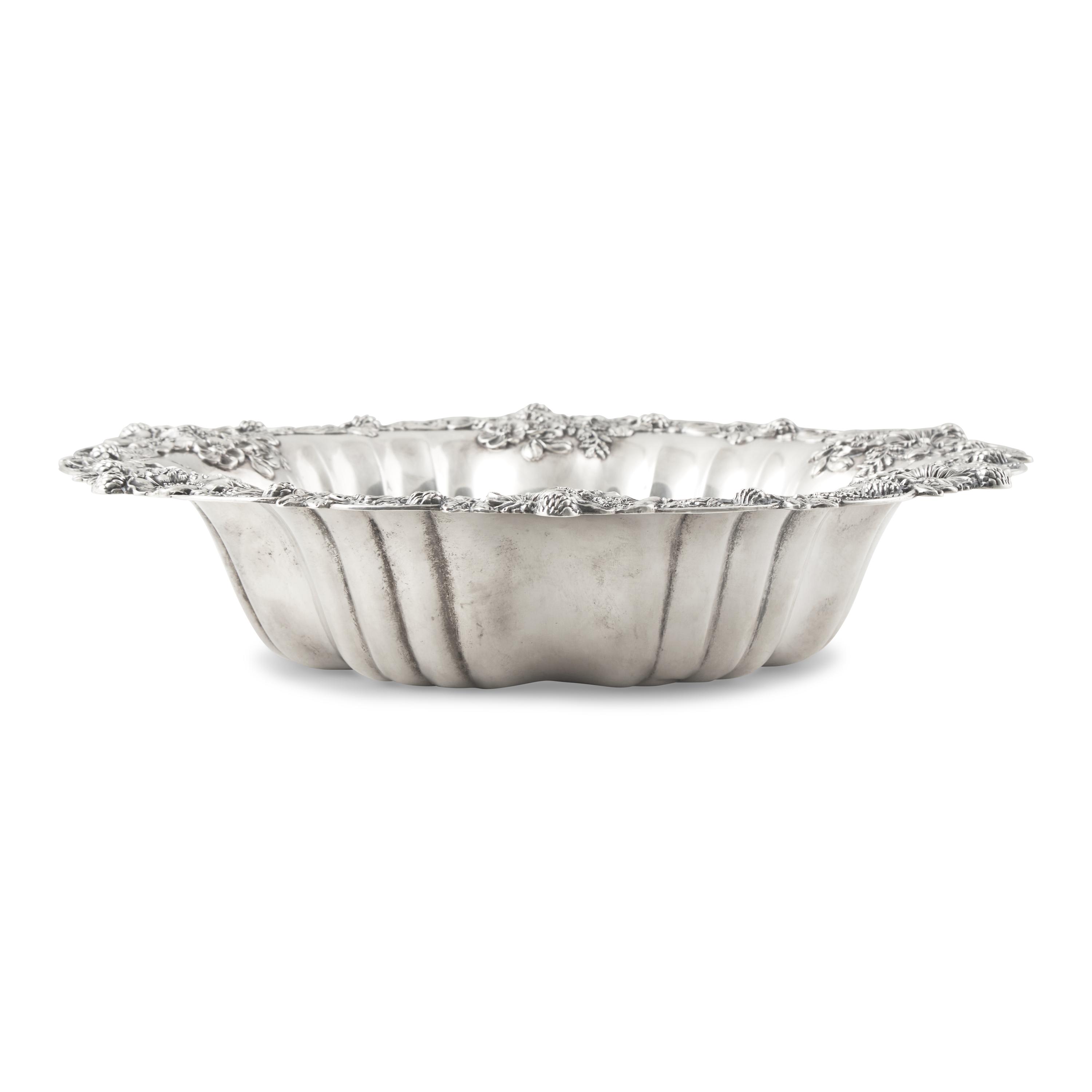 An American Silver Reticulated Bowl