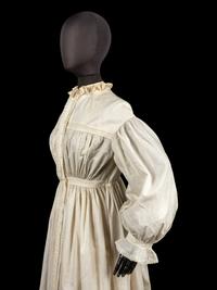 Two Mid-Victorian Dressing Gowns / Robes, 1860-70s