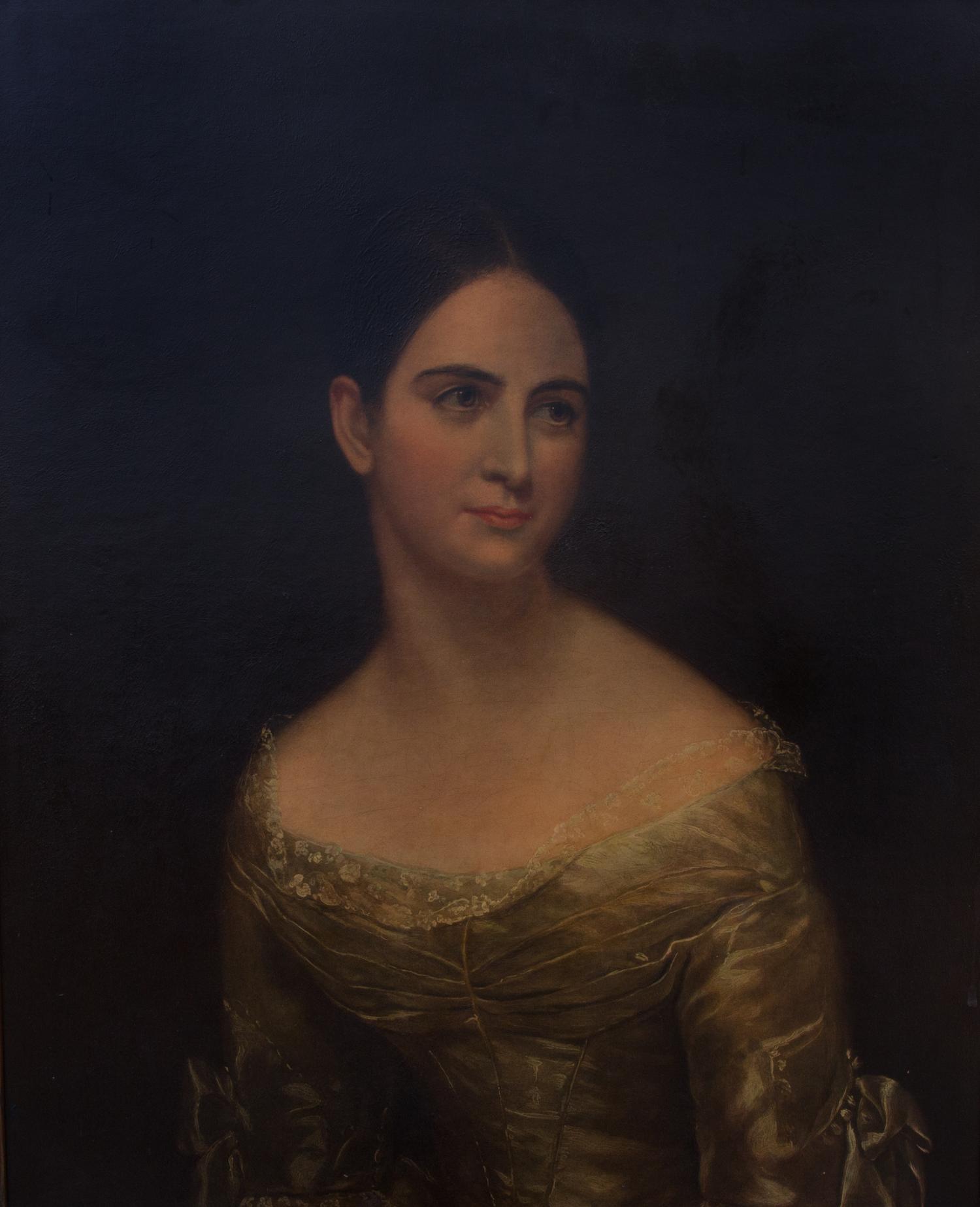 Artist Unknown, (19th century), Portrait of a Young Woman UPDATE CATALOGUE - SELL IN CHICAGO MARKETPLACE