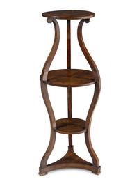 A Continental Walnut Dumbwaiter