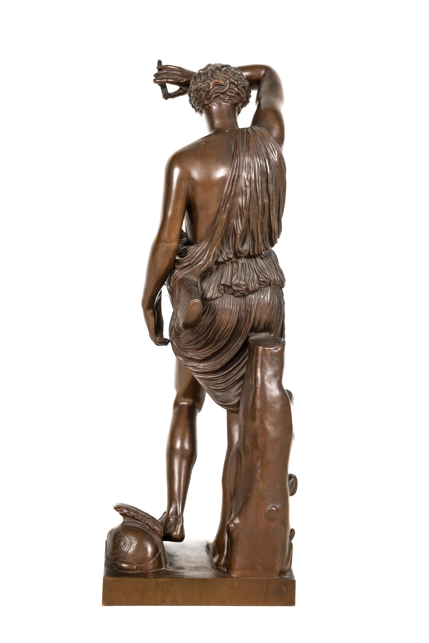 A Bronze Figure of Diana
