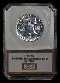 A 1957 Benjamin Franklin 50c Proof