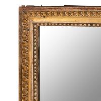 A Louis XVI Giltwood Mirror