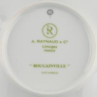 A Raynaud-Limoges Bougainville Porcelain Breakfast Service