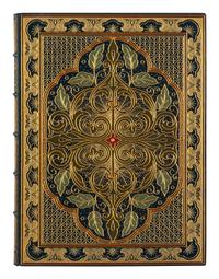 [CALLIGRAPHIC MANUSCRIPT]. SANGORSKI, Alberto, calligrapher and illuminator. -- TENNYSON, Alfred, Lord (1809-1892). Le Morte d'Arthur . [London, ca 1910].