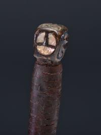 Northwest Coast Carved and Painted Dagger