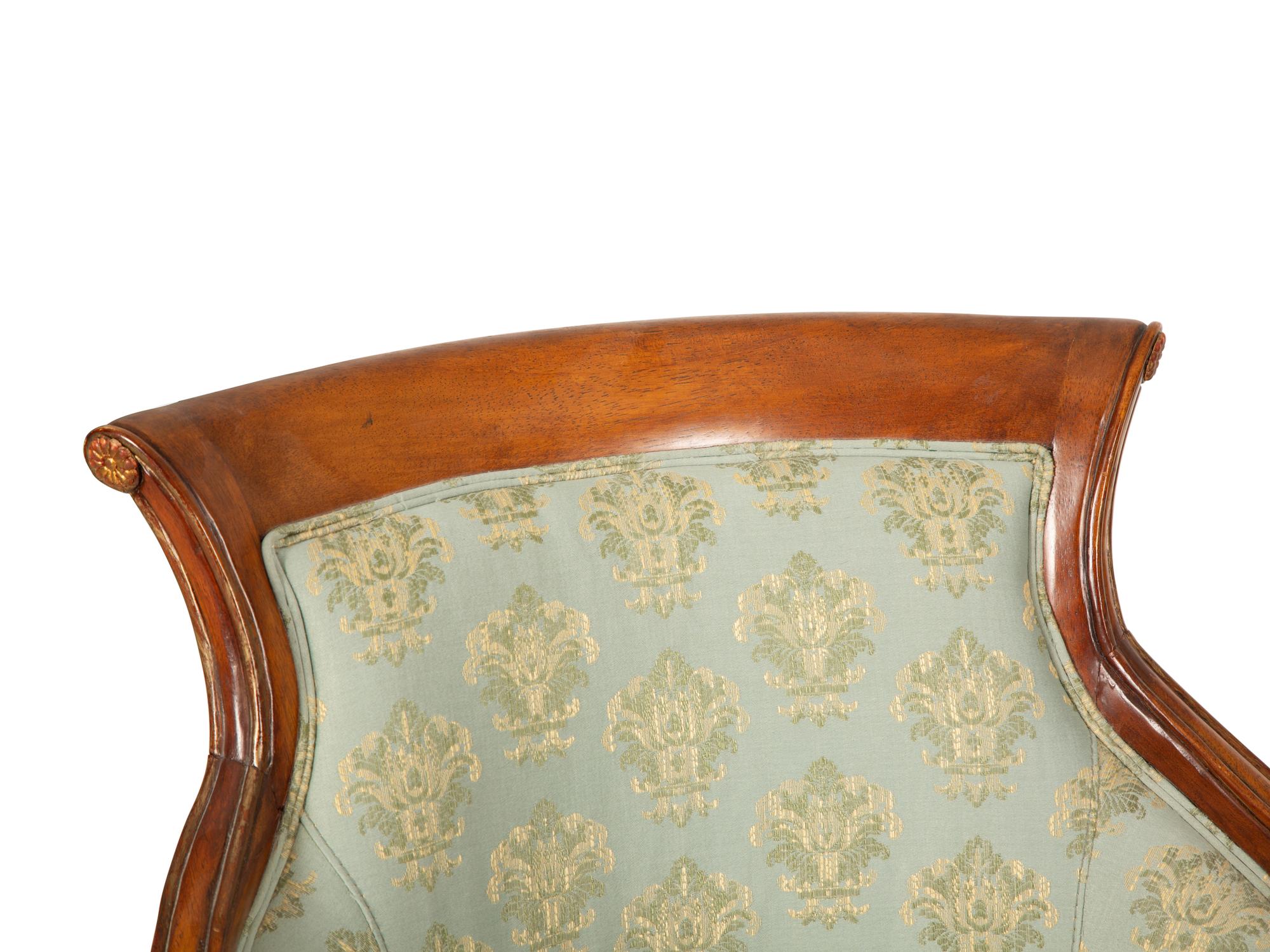 A Set of Four Directoire Style Armchairs