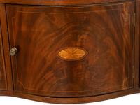 A Federal Mahogany Serpentine String-Inlaid Sideboard