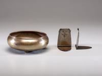 Bowl and Two Bookends
