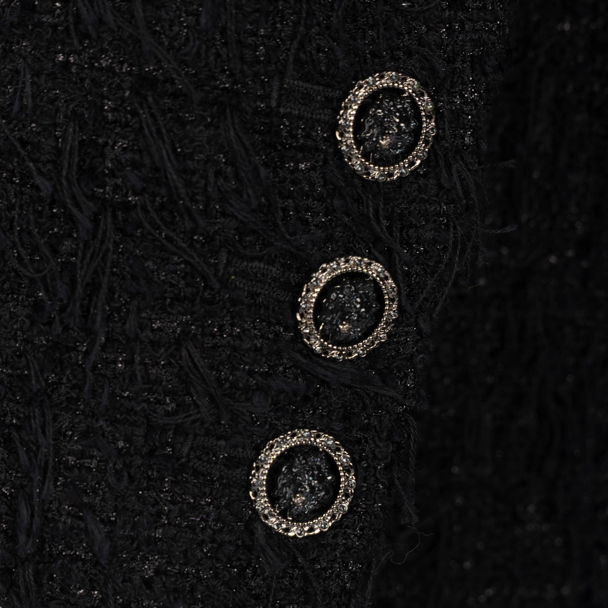 Chanel, Fringed Glittery Tweed Blazer