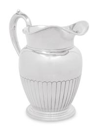An American Silver Water Pitcher