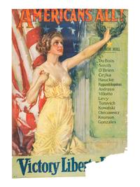 [WORLD WAR I]. A group of 4 posters highlighting women's involvement in the war effort, comprising: