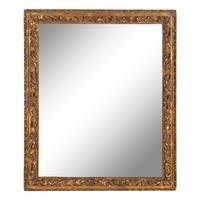 A Continental Carved Giltwood Mirror