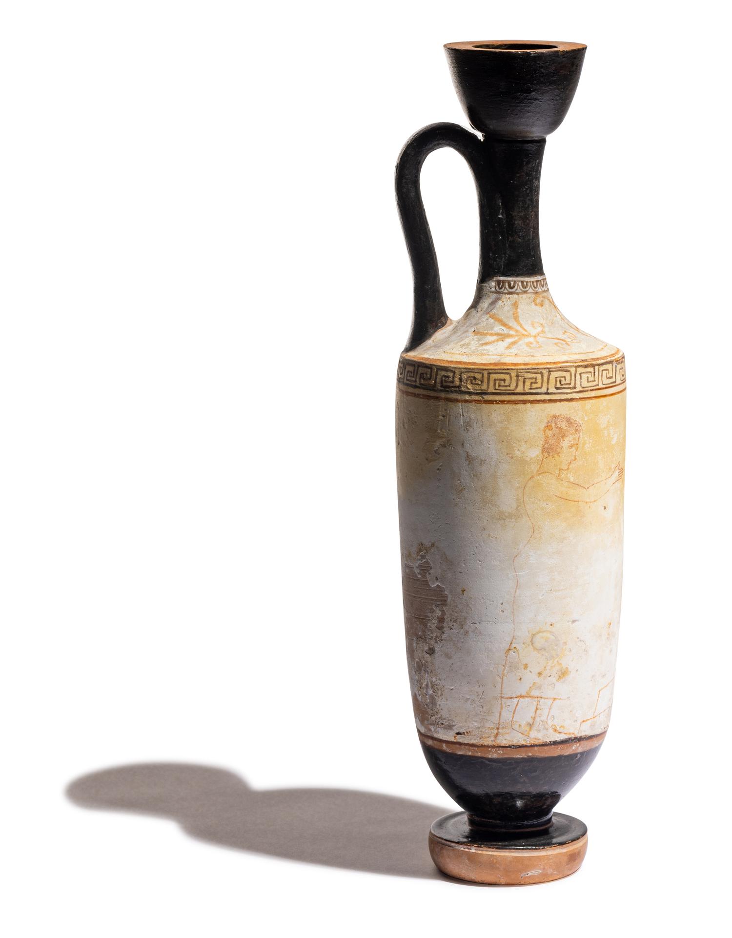 An Attic White-Ground Lekythos