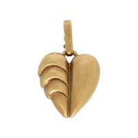 VAHE NALTCHAYAN, YELLOW GOLD HEART PENDANT