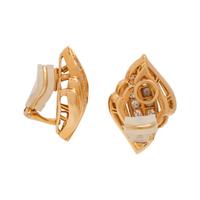 OSCAR HEYMAN & BROTHERS, DIAMOND EARCLIPS
