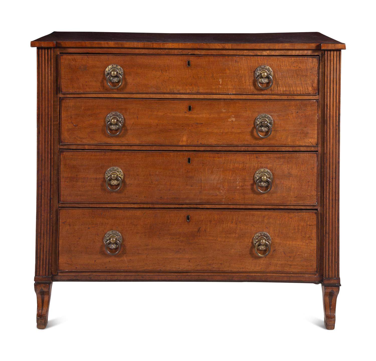 A Late Regency Mahogany Chest of Drawers