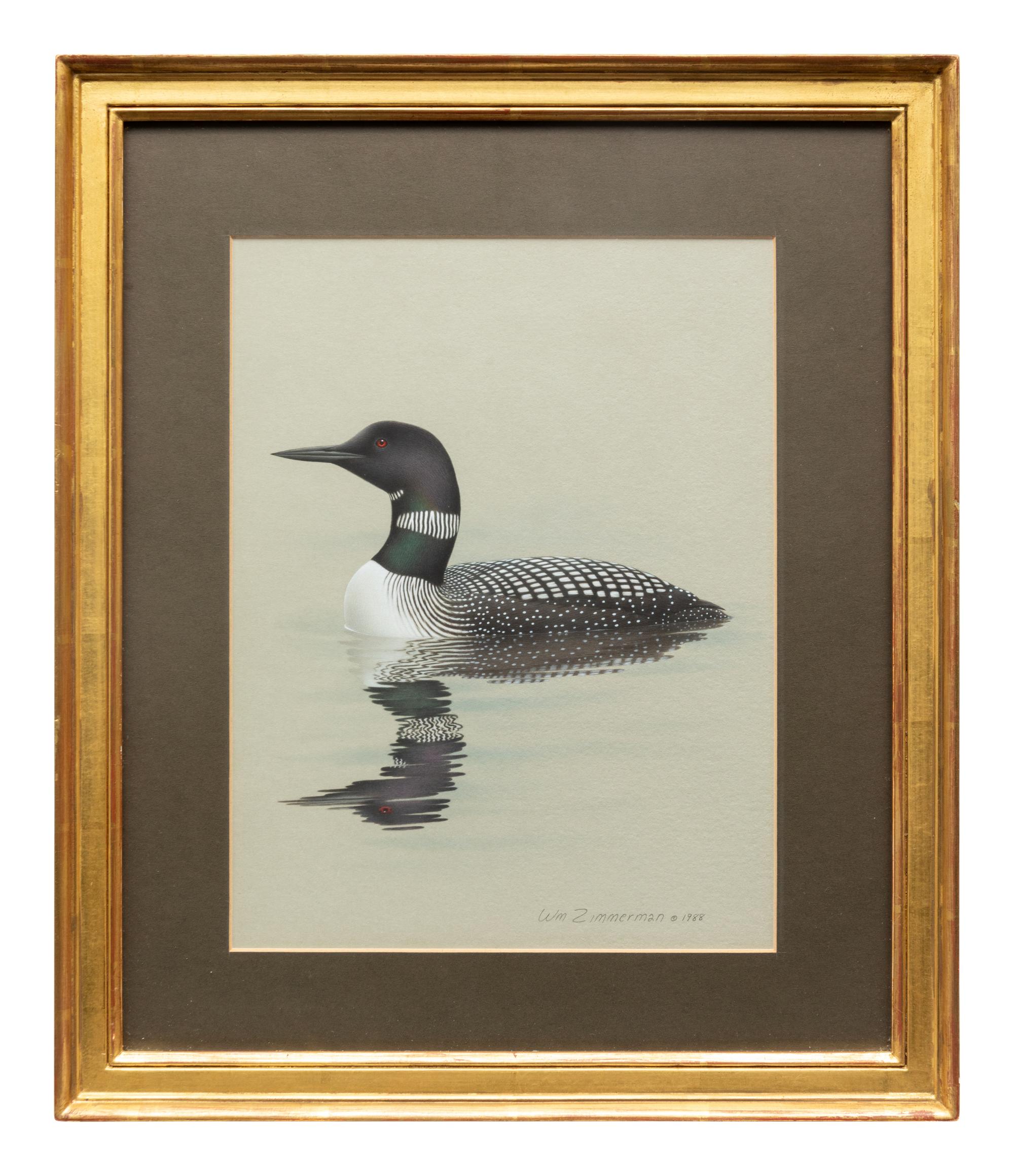 Group of Nine Works, American Bird Series, 1988