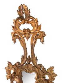 A Venetian Style Giltwood Mirror