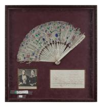 A Framed Victorian Fan