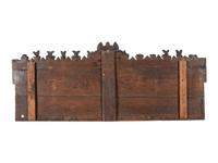 A Gothic Style Architectural Carved Wood Panel