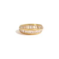 YELLOW GOLD AND DIAMOND RING