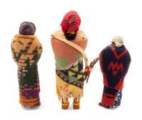 Skookum Dolls, with Apple Heads