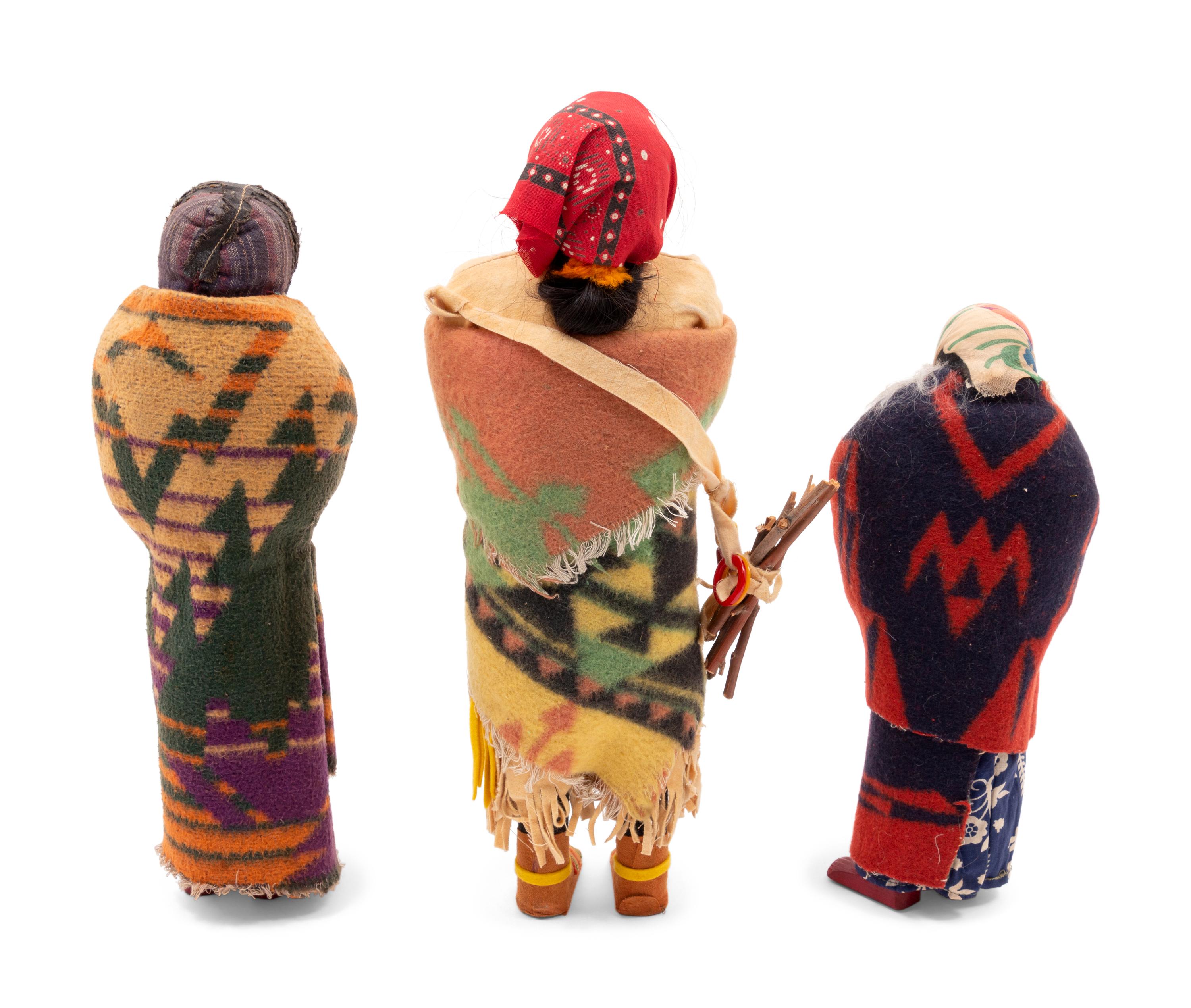Skookum Dolls, with Apple Heads