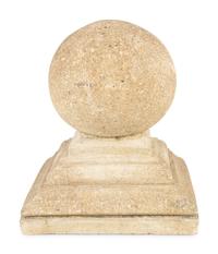 Three Concrete Garden Sculptures