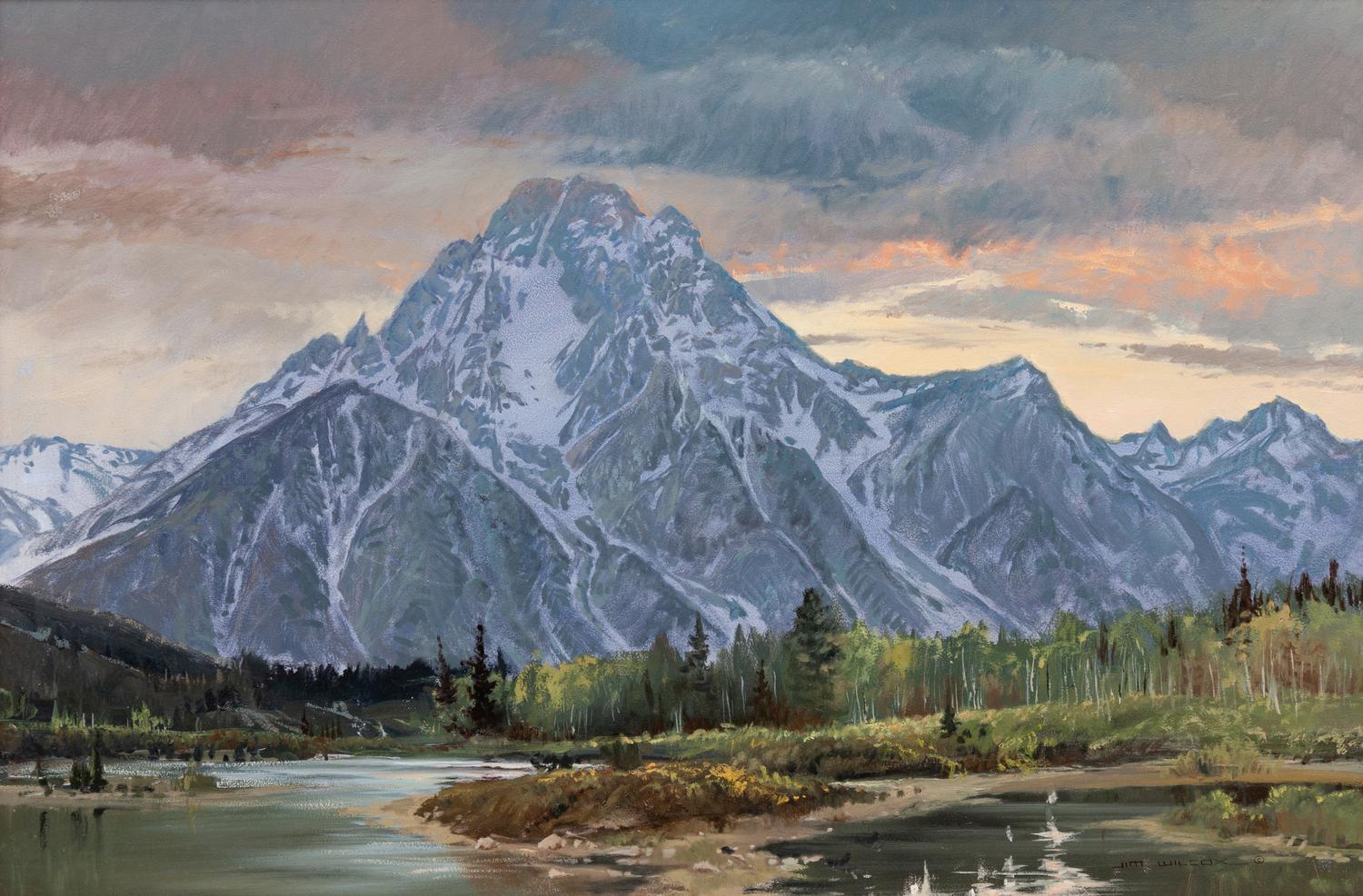 Mt. Moran from Oxbow Bend
