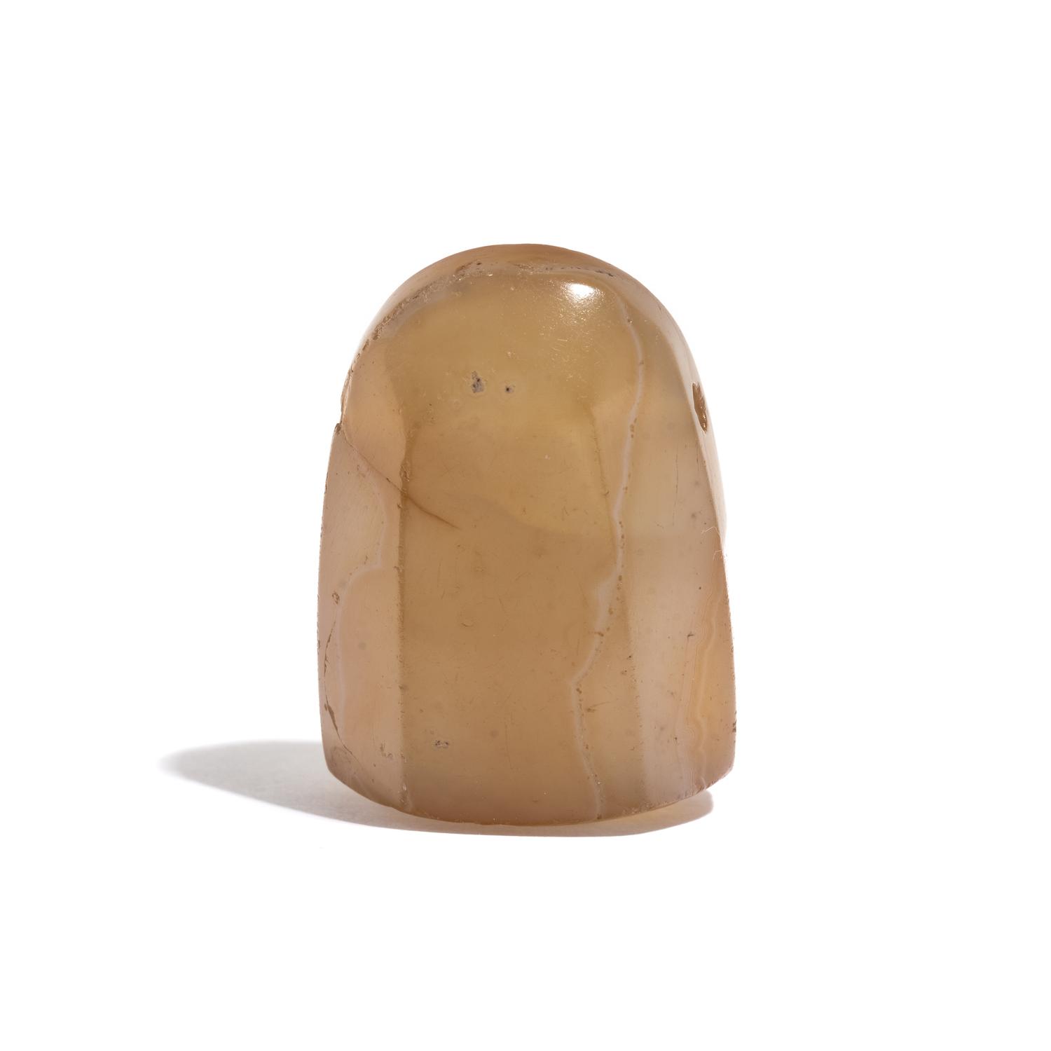 A Greco-Persian Chalcedony Pyramidal Seal