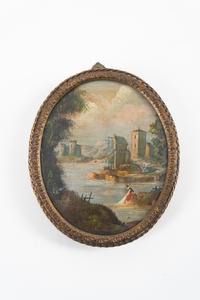 Four Italian Landscape Miniatures — LATE 19TH CENTURY