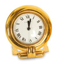 Three Cartier Desk Clocks — 20th Century