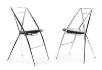 Hiroyuki Yamakado, PARIS, FRANCE, c. 1986, a pair of Cinderella folding chairs