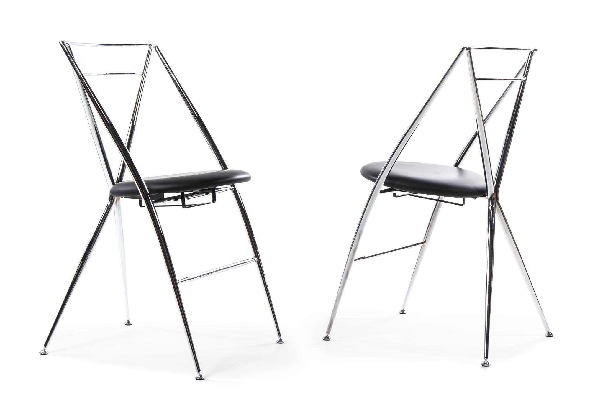 Hiroyuki Yamakado, PARIS, FRANCE, c. 1986, a pair of Cinderella folding chairs